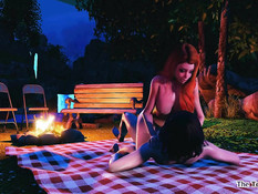 Campfire Memories - Rebel and Vicky / Воспоминания у костра - Ребел и Вики