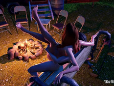 Campfire Memories - Rebel and Vicky / Воспоминания у костра - Ребел и Вики