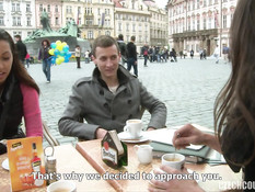 Две молодые пары пришли в квартиру и занялись страстным свинг сексом