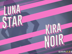 Он отодрал в спортзале в анал задорную мулатку и сиськастую латинку