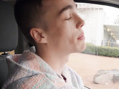 Водитель гей подобрал бородатого парня и дал отпердолить себя в очко