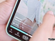 Анальный лесби секс красивой молодой блондинки с тату и юной шатенки