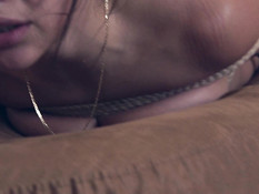 Связанная молодая секс рабыня выпорота и оттрахана во все отверстия