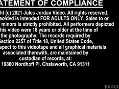 Негр отпердолил на кровати в вагину и анус грудастую зрелую брюнетку