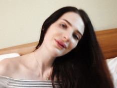 Дал отсосать хуй юной русской шатенке с тату и отымел в разных позах