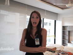 Девчонка риелтор трахается с работником в ремонтируемой им квартире