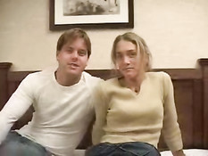 Blonde gets fucked hard by her Friend