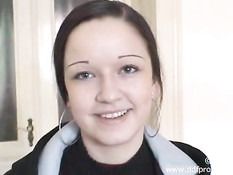 Nice teen with really lovely tits