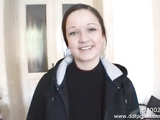 Nice teen with really lovely tits