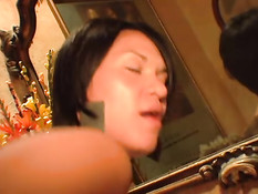 When the toilet is occupied