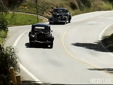 Sucking and vaginal fun in wilderness 