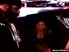 Naught party girls show off