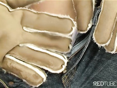 Snow bunny playing outdoor 1