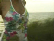 Exposed on the beach